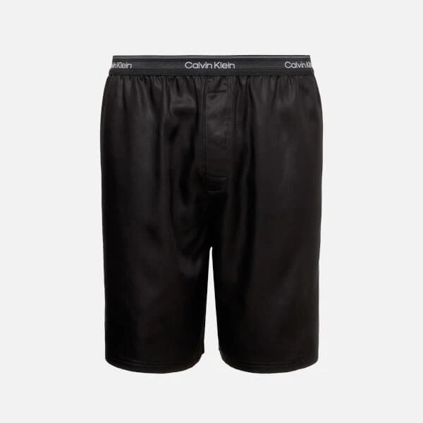 商品Calvin Klein|Calvin Klein Logo Waistband Lyocell Sleep Shorts,价格¥208,第1张图片详细描述
