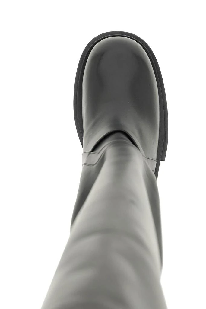 商品Rick Owens|LEATHER BOGUN BOOTS,价格¥9057,第3张图片详细描述