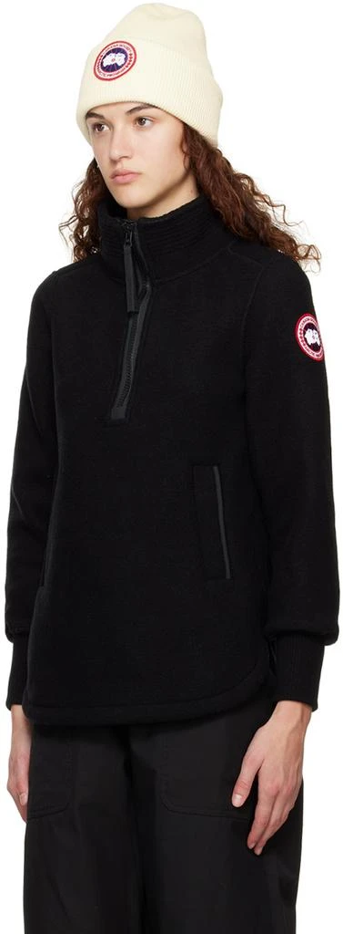 商品Canada Goose|Black HUMANATURE Severn Track Jacket,价格¥4332,第4张图片详细描述