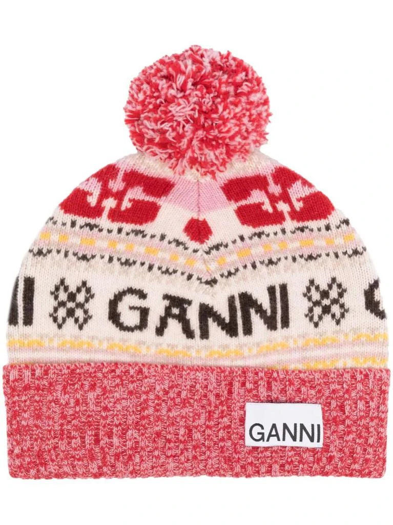 商品Ganni|Graphic beanie,价格¥404,第1张图片