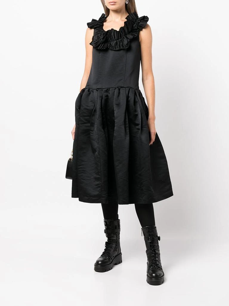 商品Comme des Garcons|COMME DES GARCONS COMME DES GARCONS WOMEN RUFFLE COLLAR DRESS,价格¥2619,第3张图片详细描述