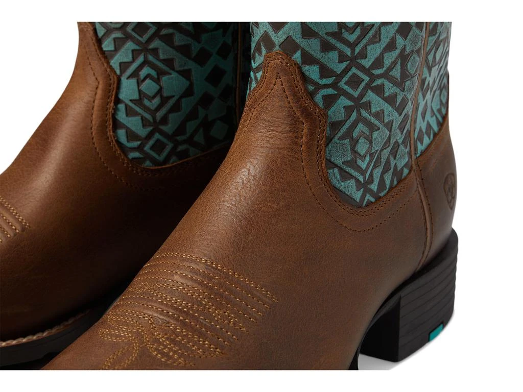 Round Up Wide Square Toe Western Boots 商品