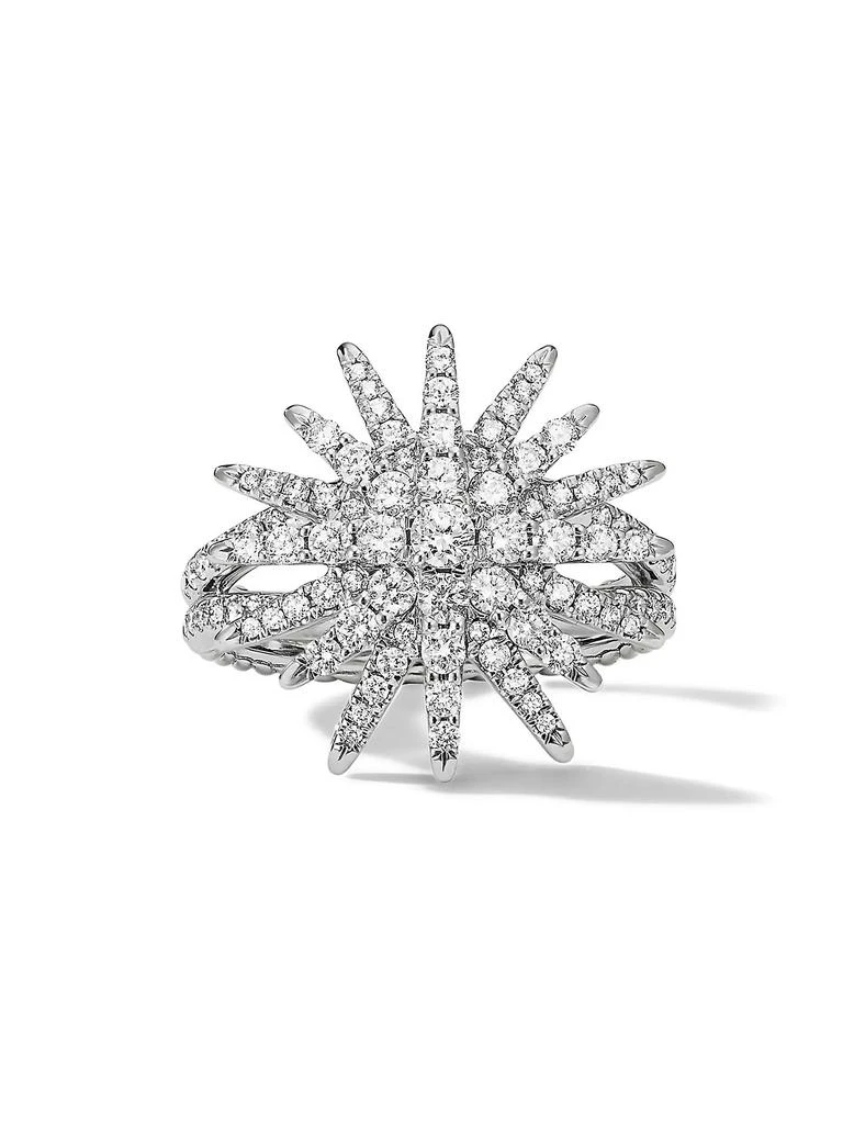 商品David Yurman|Starburst Ring in 18K White Gold,价格¥38959,第2张图片详细描述