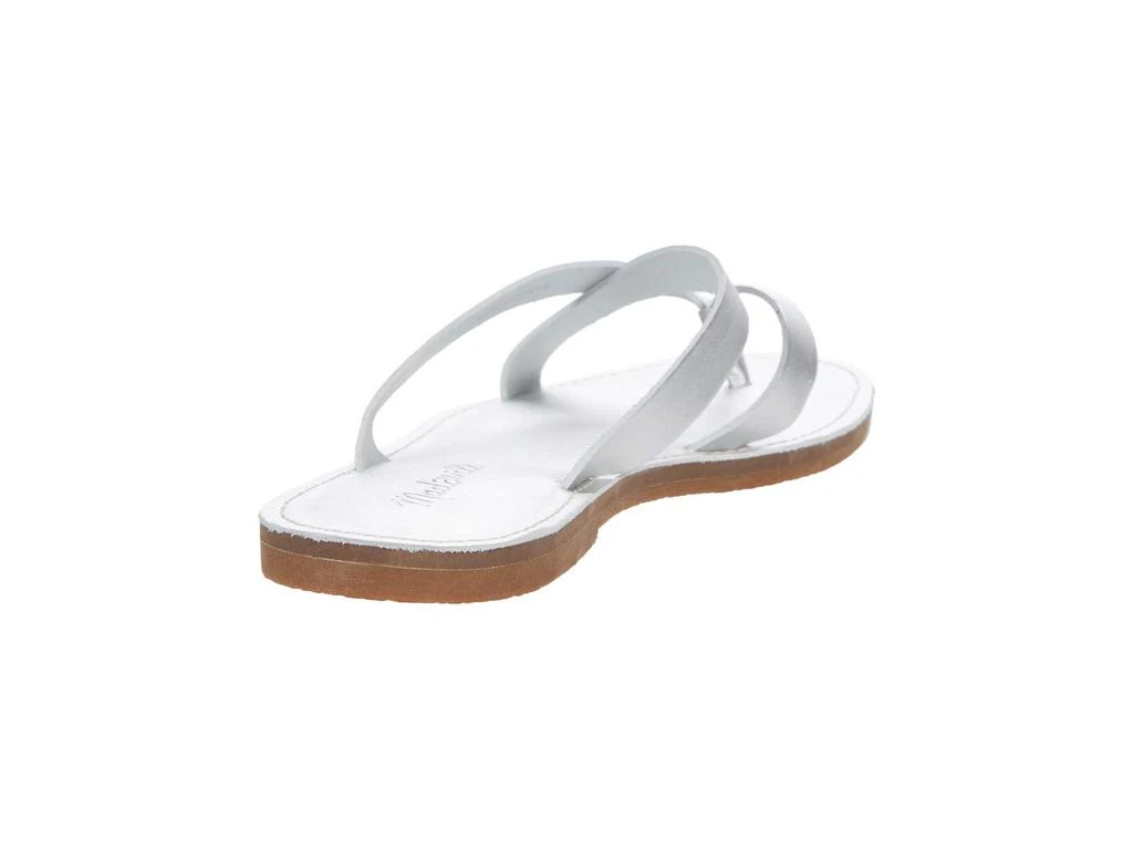 商品Madewell|Boardwalk Thong Sandal in Metallic,价格¥281,第5张图片详细描述