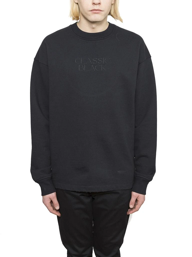 商品Alexander Wang|COTTON ROUND NECK SWEATSHIRT,价格¥2457,第3张图片详细描述