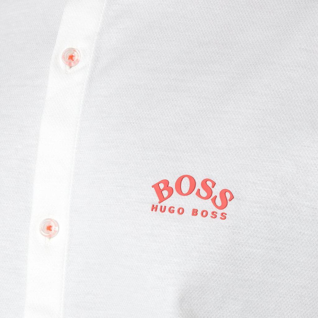 商品Hugo Boss|BOSS Green Men's Biadia Short Sleeve Shirt - White,价格¥519,第6张图片详细描述