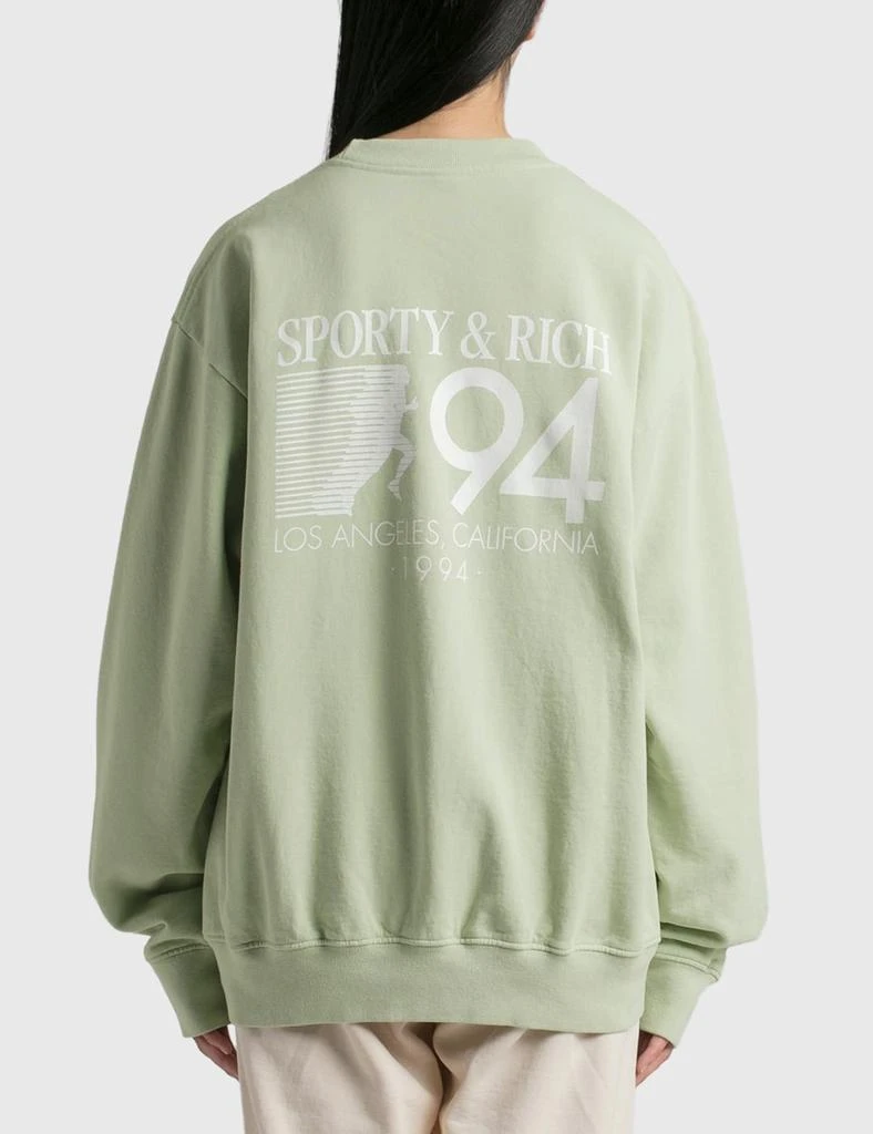 商品Sporty & Rich|95 CALIFORNIA CREWNECK,价格¥593,第3张图片详细描述