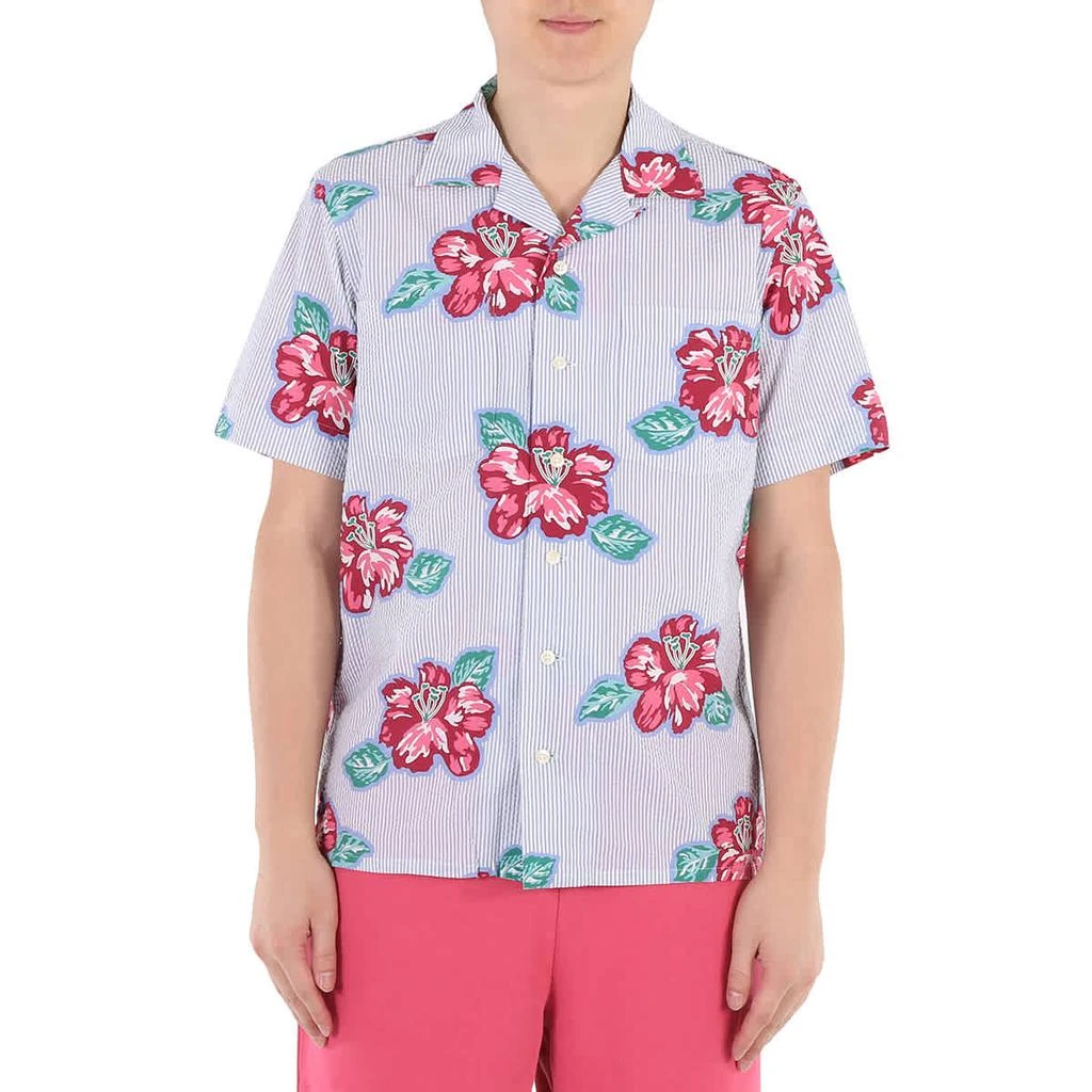 商品Ralph Lauren|Men's Classic Fit Seersucker Shirt,价格¥216,第1张图片