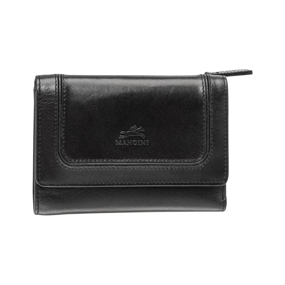 商品Mancini Leather Goods|South Beach RFID Secure Mini Clutch Wallet,价格¥661,第1张图片