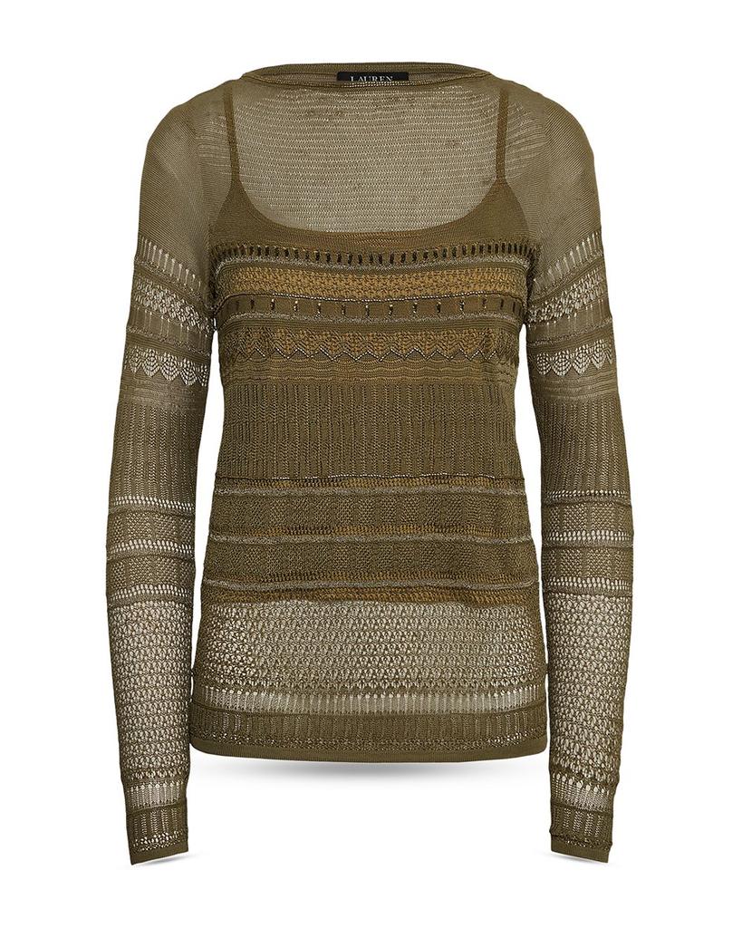 Semi Sheer Lightweight Sweater商品第5张图片规格展示