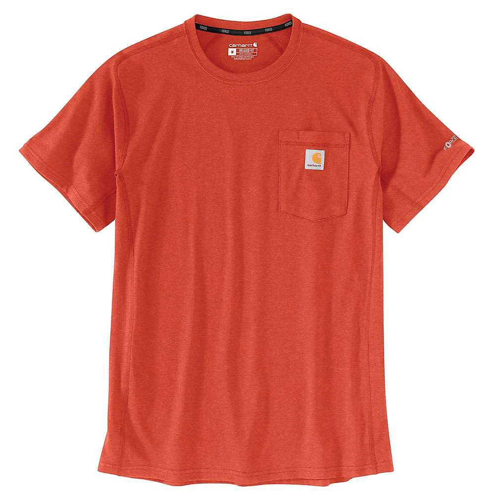 商品Carhartt|Men's Force Relaxed Fit Midweight SS Pocket T-Shirt,价格¥105-¥158,第2张图片详细描述