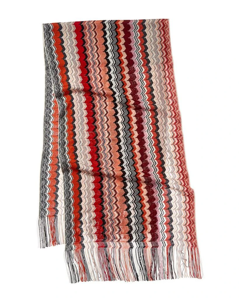 商品Missoni|Wool-Blend Scarf, Orange,价格¥742,第2张图片详细描述