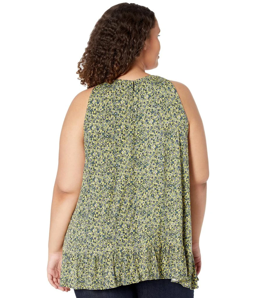 商品Michael Kors|Plus Size Tiny Flower Chain Halter Top,价格¥220,第2张图片详细描述