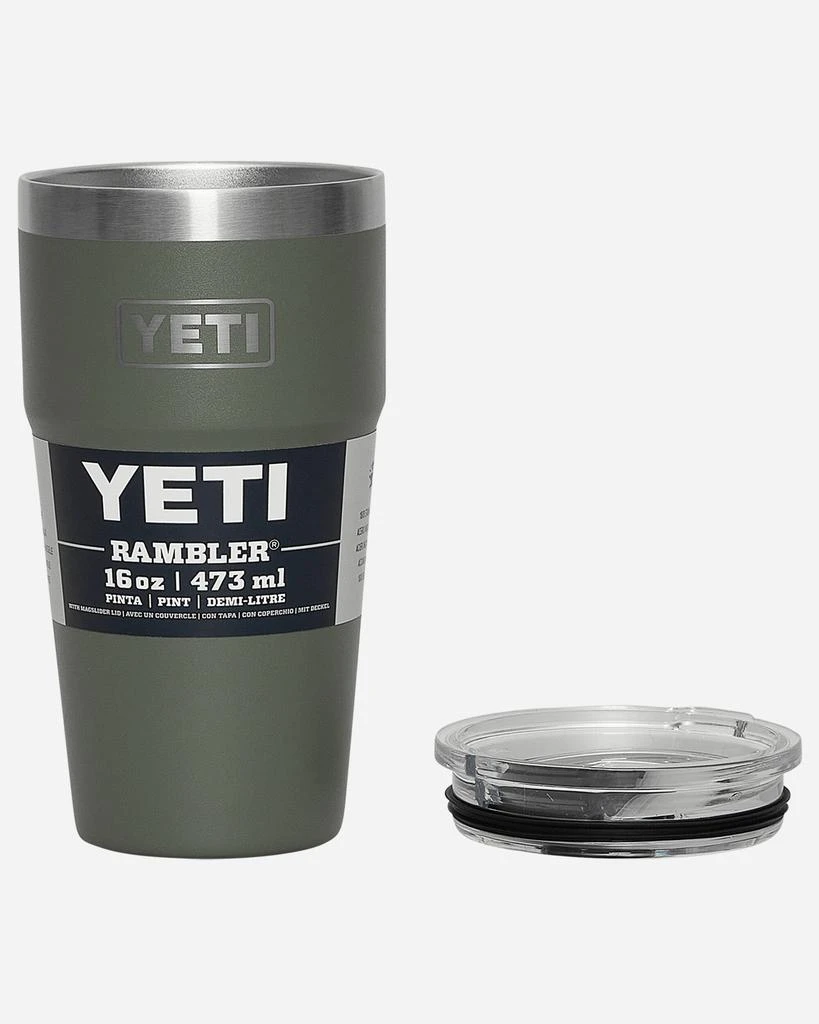 商品YETI|Single Rambler Stackable Cup Camp Green,价格¥213,第3张图片详细描述