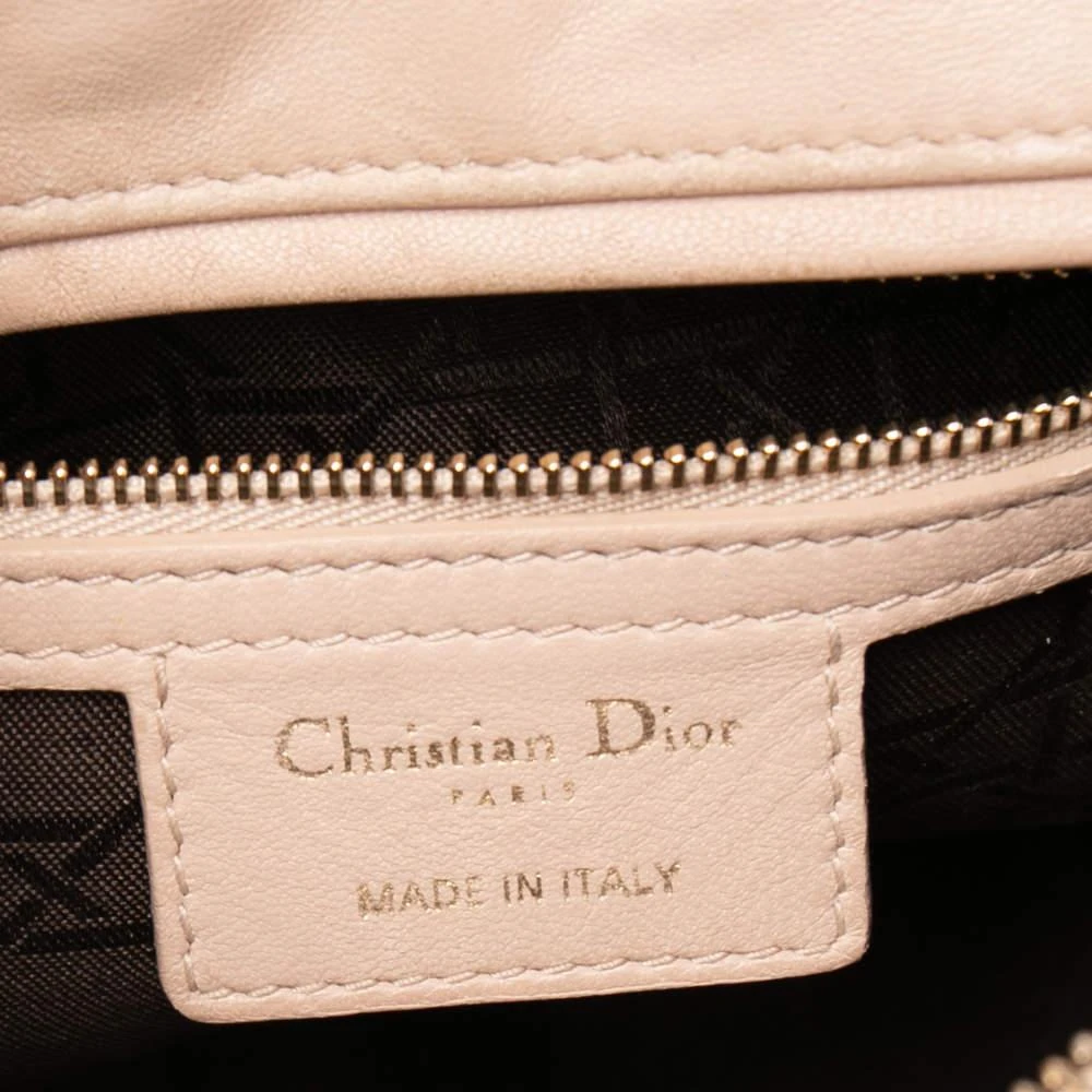 Dior Beige Cannage Leather Medium Lady Dior Tote 商品