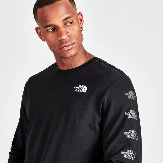 Men's The North Face Repeat Logo Long-Sleeve T-Shirt 商品