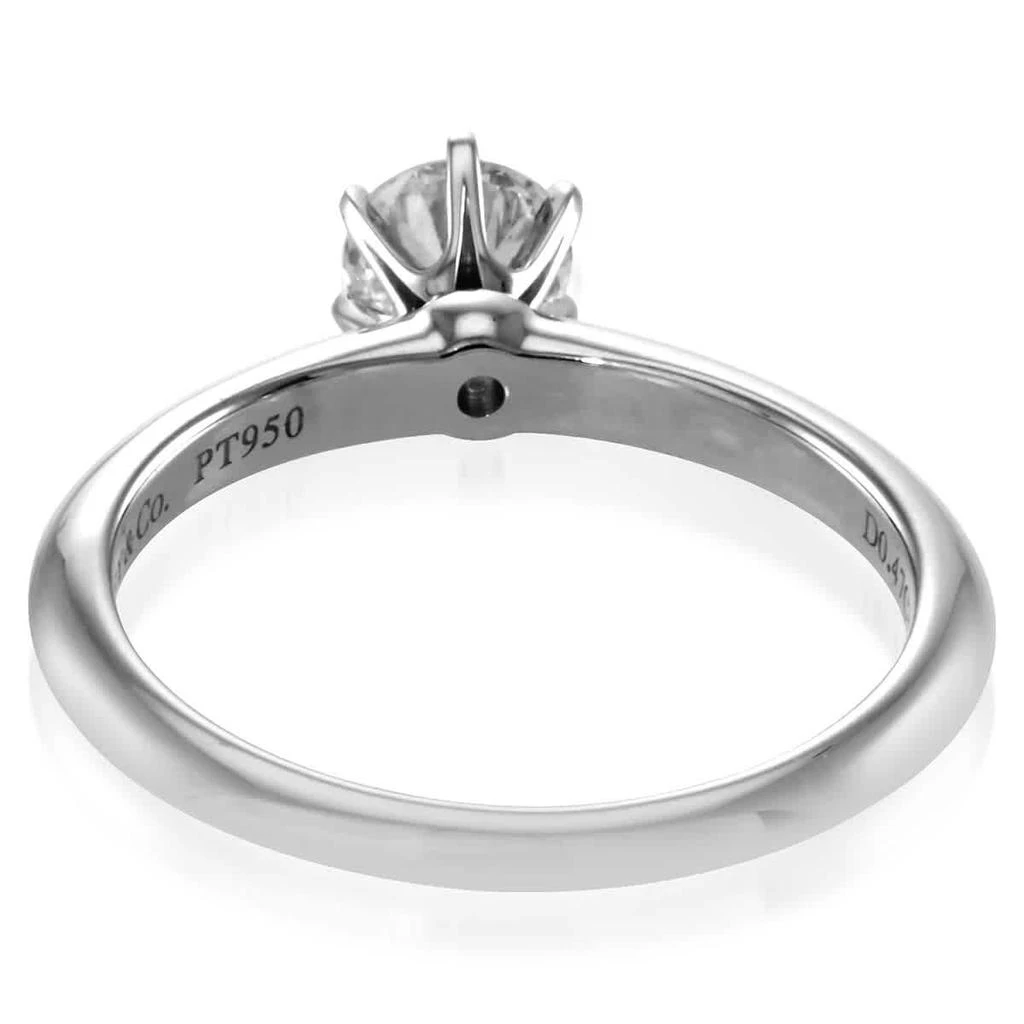 商品Tiffany & Co.|Ladies Platinum Round Cut Diamond Engagement Ring,价格¥26468,第3张图片详细描述