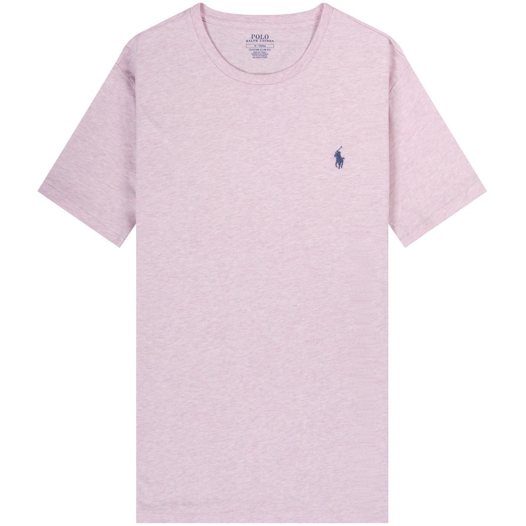 Ralph Lauren Custom Slim Fit T-Shirt Pink商品第1张图片规格展示