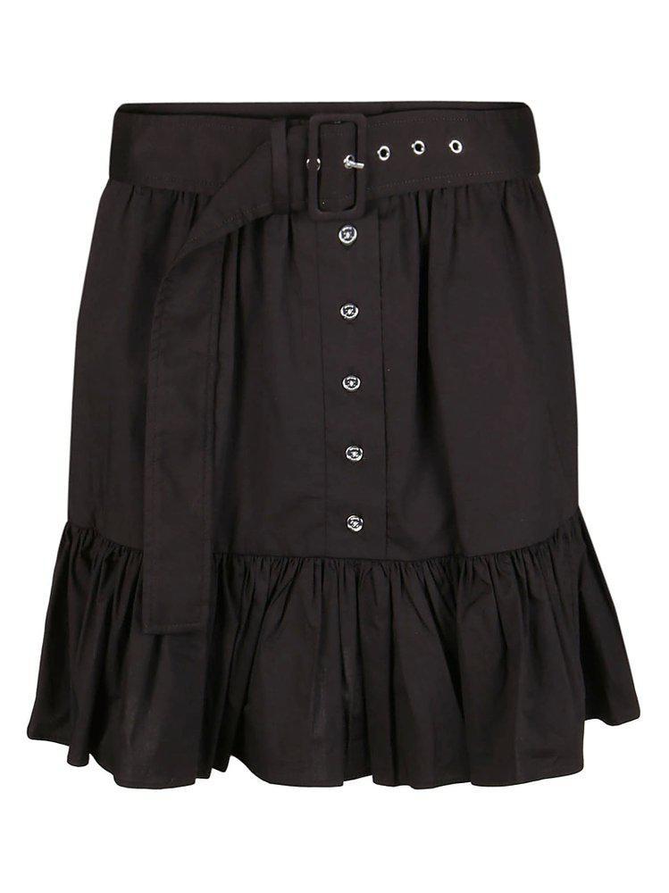 商品Michael Kors|Michael Kors Belted Mini Skirt,价格¥574-¥893,第1张图片