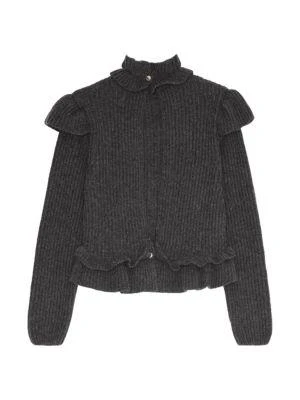 Ruffle Trim Turtleneck 商品