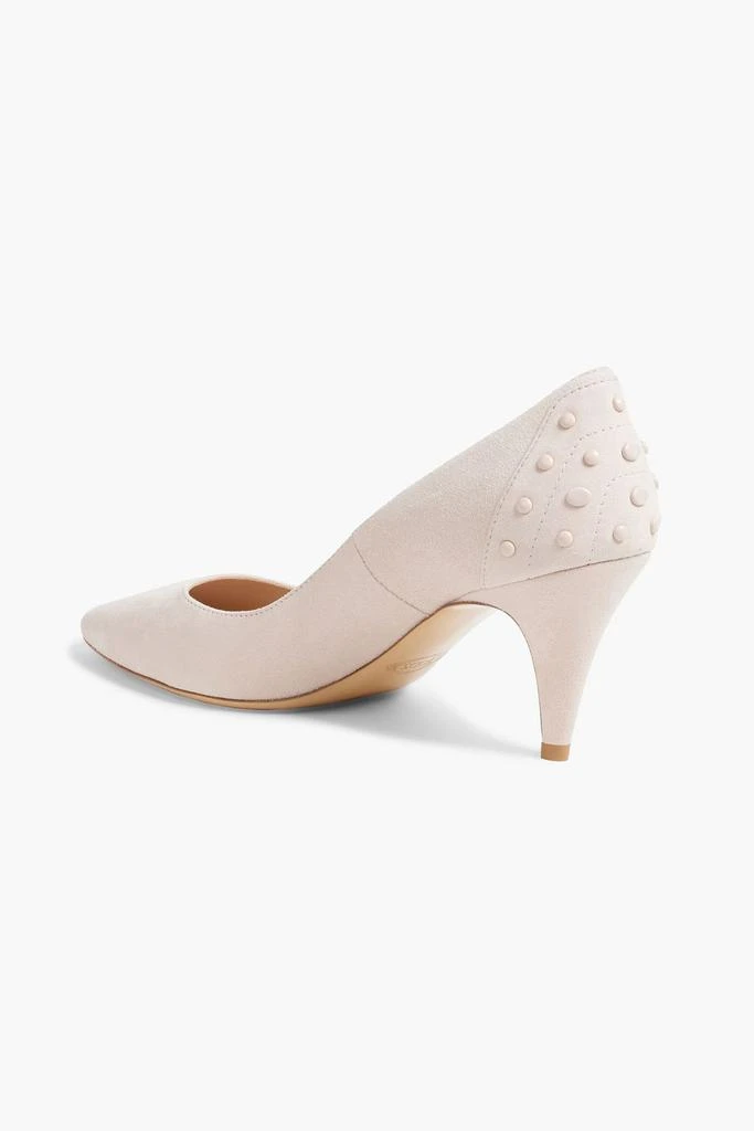 商品Tod's|Studded suede pumps,价格¥2537,第3张图片详细描述