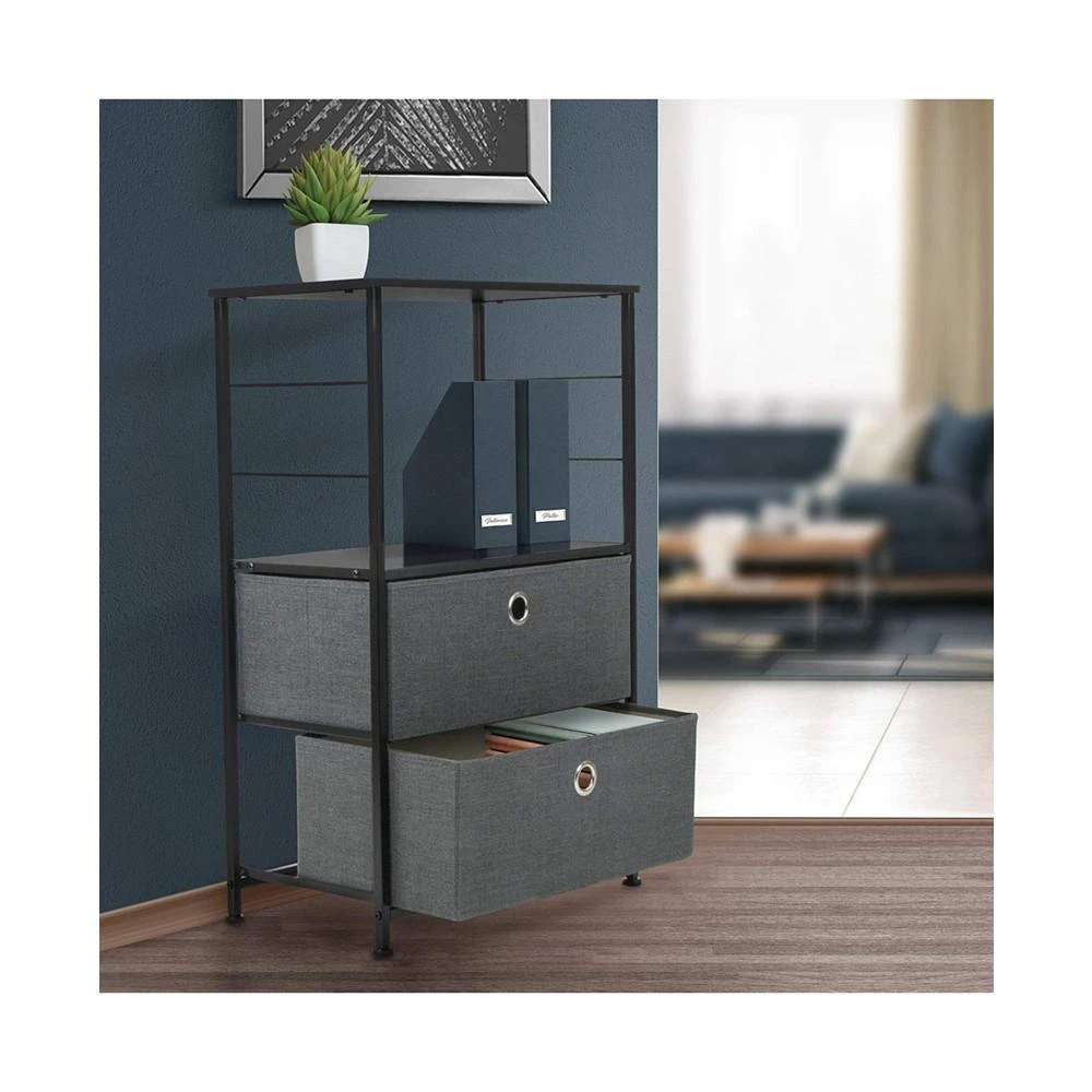 商品Sorbus|Nightstand With Storage,价格¥734,第2张图片详细描述