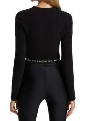 商品Alexander Wang|Ski Long-Sleeve Top,价格¥1163,第4张图片详细描述