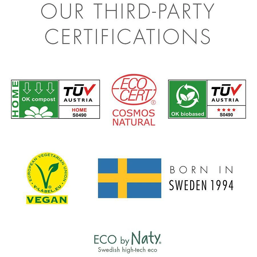 商品Eco by Naty|Sensitive Baby Wipes Fragrance Free,价格¥23,第4张图片详细描述