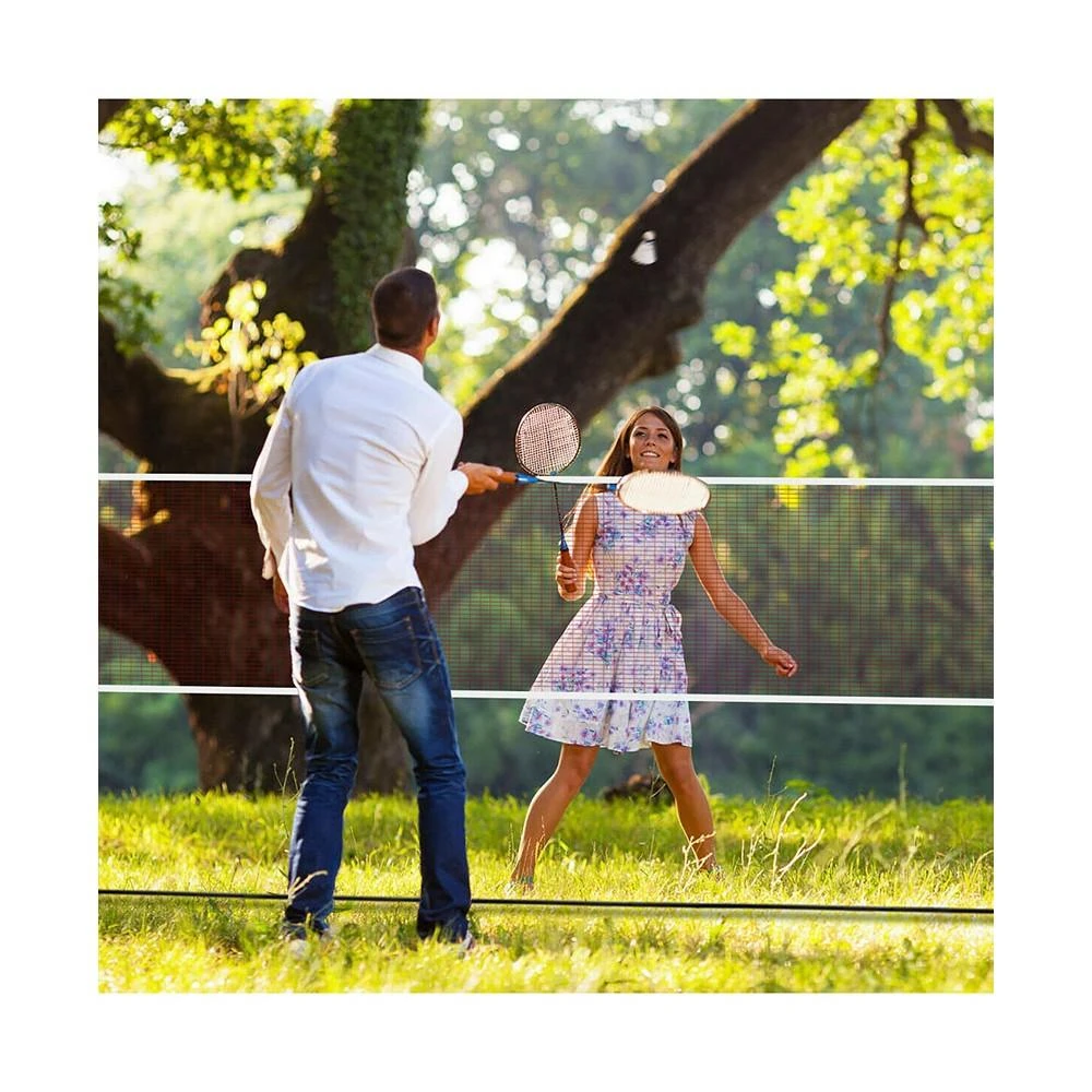 商品Costway|Portable 13.8'x5' Badminton Beach Volleyball Tennis Training Net,价格¥491,第3张图片详细描述