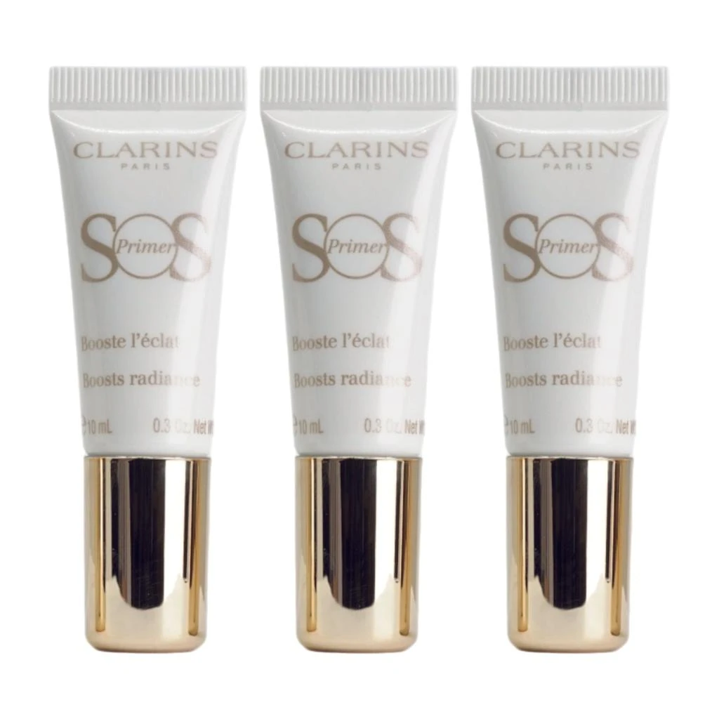 商品Clarins|SOS Primer 00 Universal Light All Skin Types 0.3 OZ Set of 3,价格¥152,第1张图片