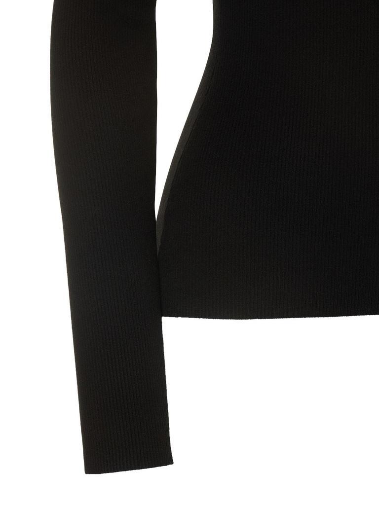 商品Michael Kors|Ribbed Jersey Cutout Crewneck Sweater,价格¥2586,第2张图片详细描述