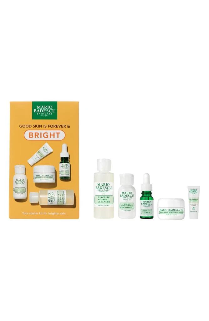 商品Mario Badescu|Good Skin is Forever & Bright Radiance Set $61 Value,价格¥244,第2张图片详细描述