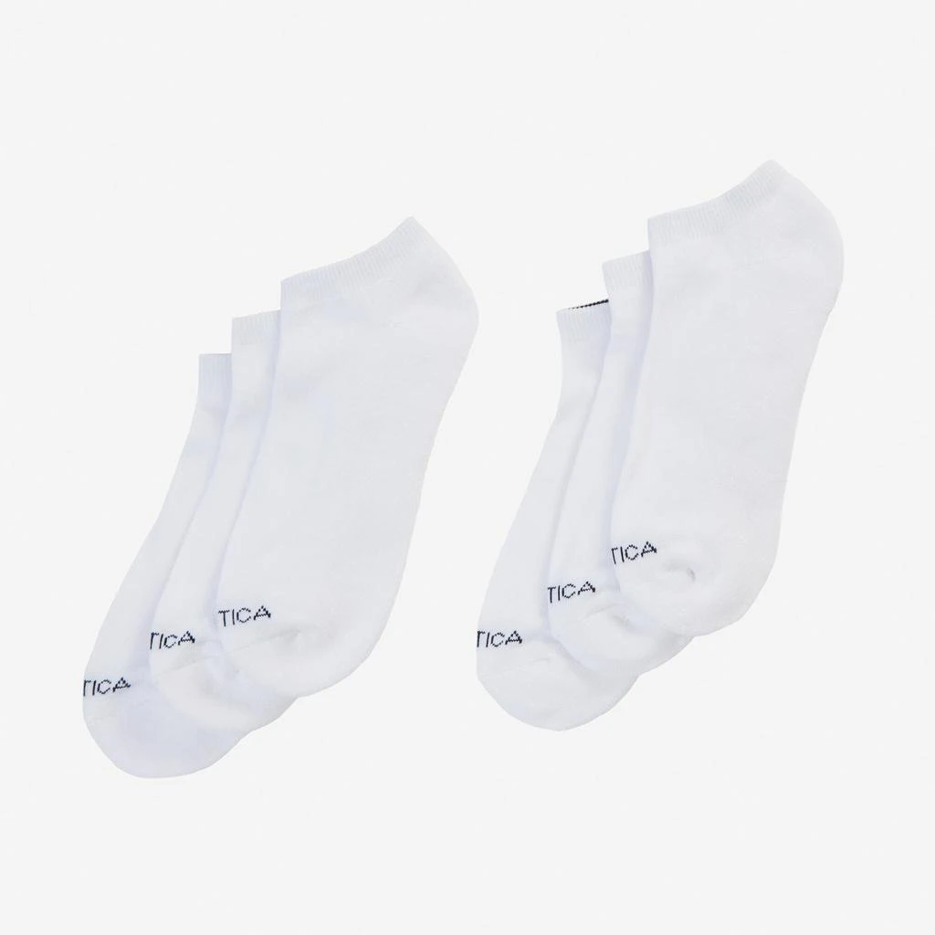 商品Nautica|Nautica Mens Athletic Core Low Cut Socks, 6-Pack,价格¥49,第1张图片