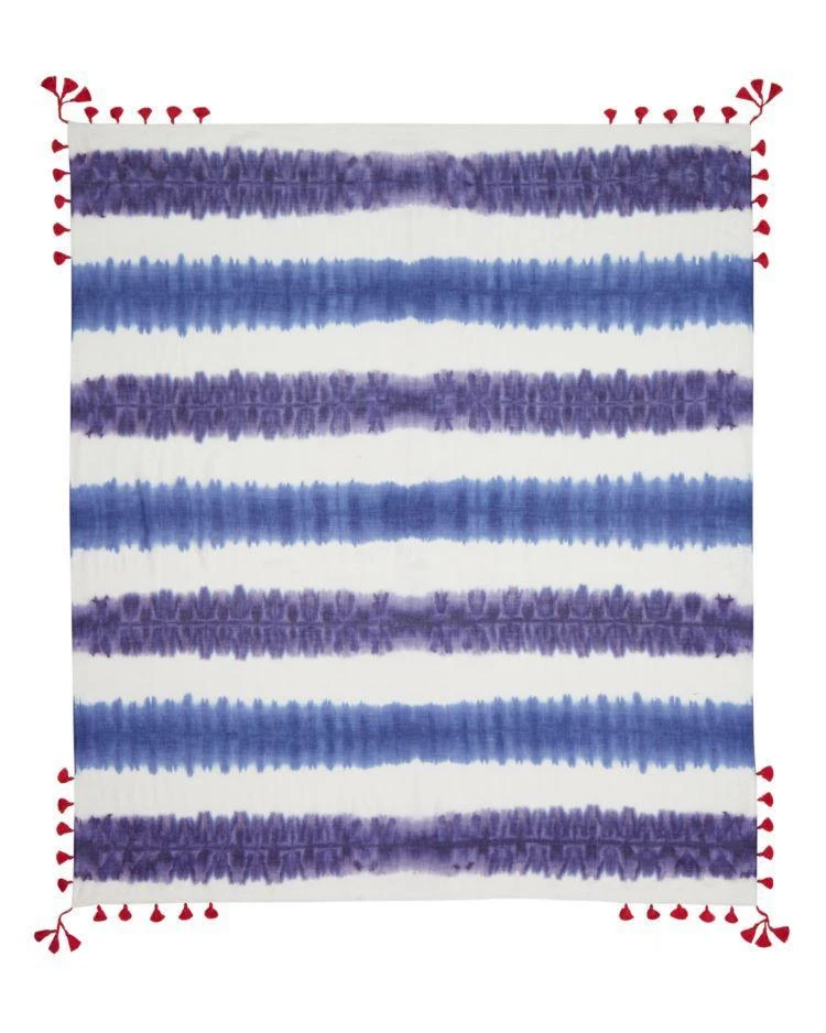 商品Rebecca Minkoff|Tie Dye Square Scarf,价格¥434,第2张图片详细描述