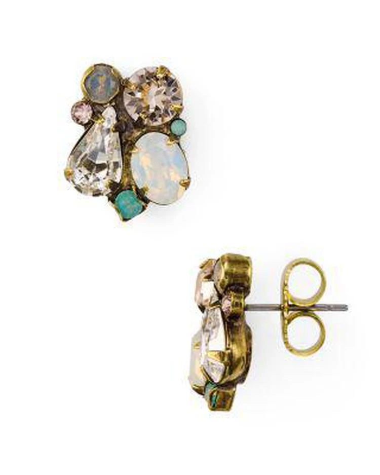 商品Sorrelli|Crystal Cluster Stud Earrings,价格¥220,第1张图片
