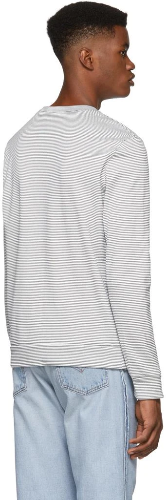 商品A.P.C.|Black & Off-White Boxy Sweatshirt,价格¥930,第3张图片详细描述