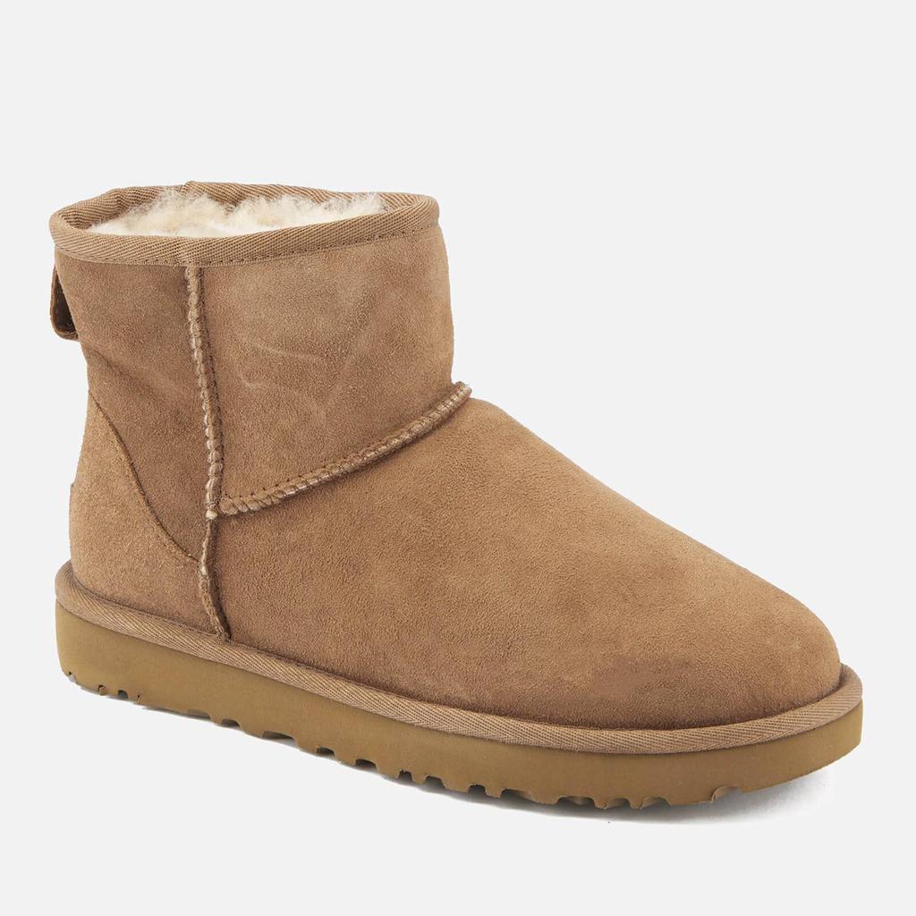 Women's Classic Mini II Sheepskin Boots - Chestnut商品第2张图片规格展示