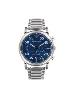 商品Emporio Armani|Stainless Steel Chronograph Bracelet Watch,价格¥1012,第1张图片