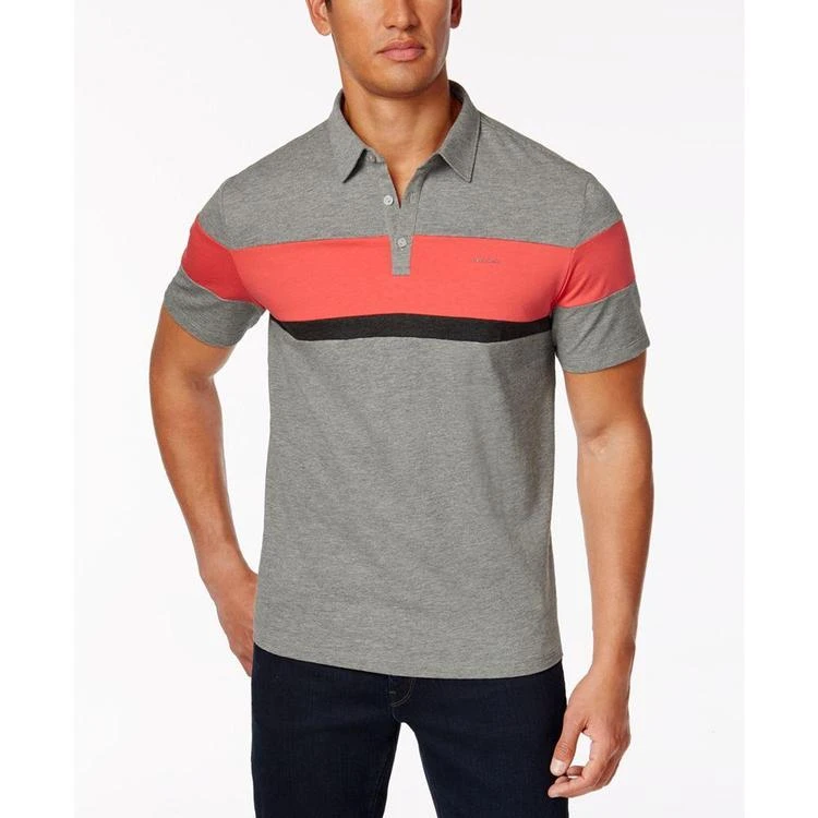 商品Calvin Klein|Men's Liquid Cotton Polo,价格¥241,第2张图片详细描述