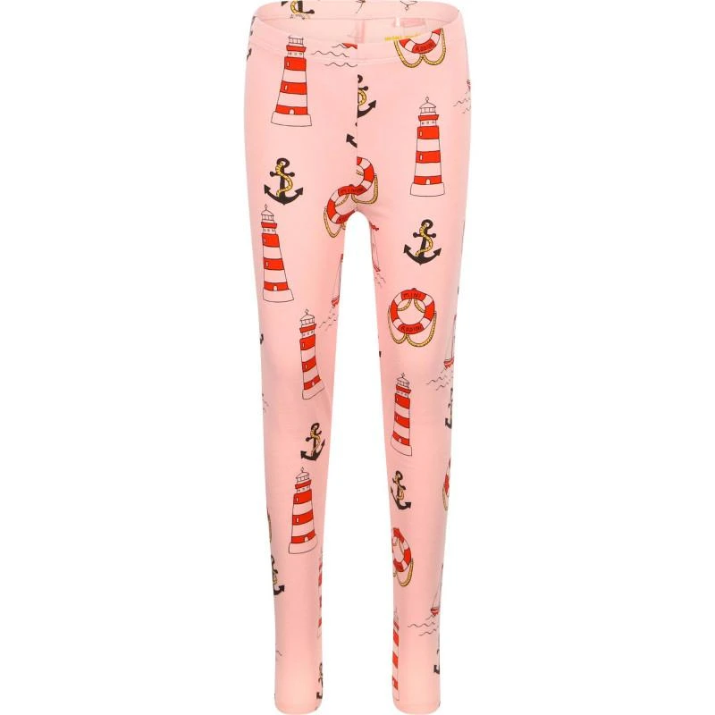 商品Mini Rodini|Lighthouse print leggings in pink,价格¥339,第1张图片