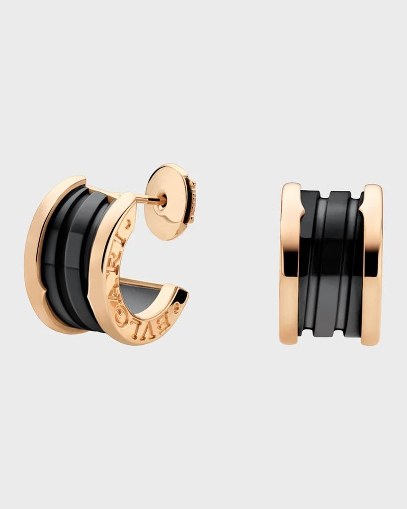 商品BVLGARI|B.Zero1 Black Ceramic Earrings,价格¥25219,第2张图片详细描述