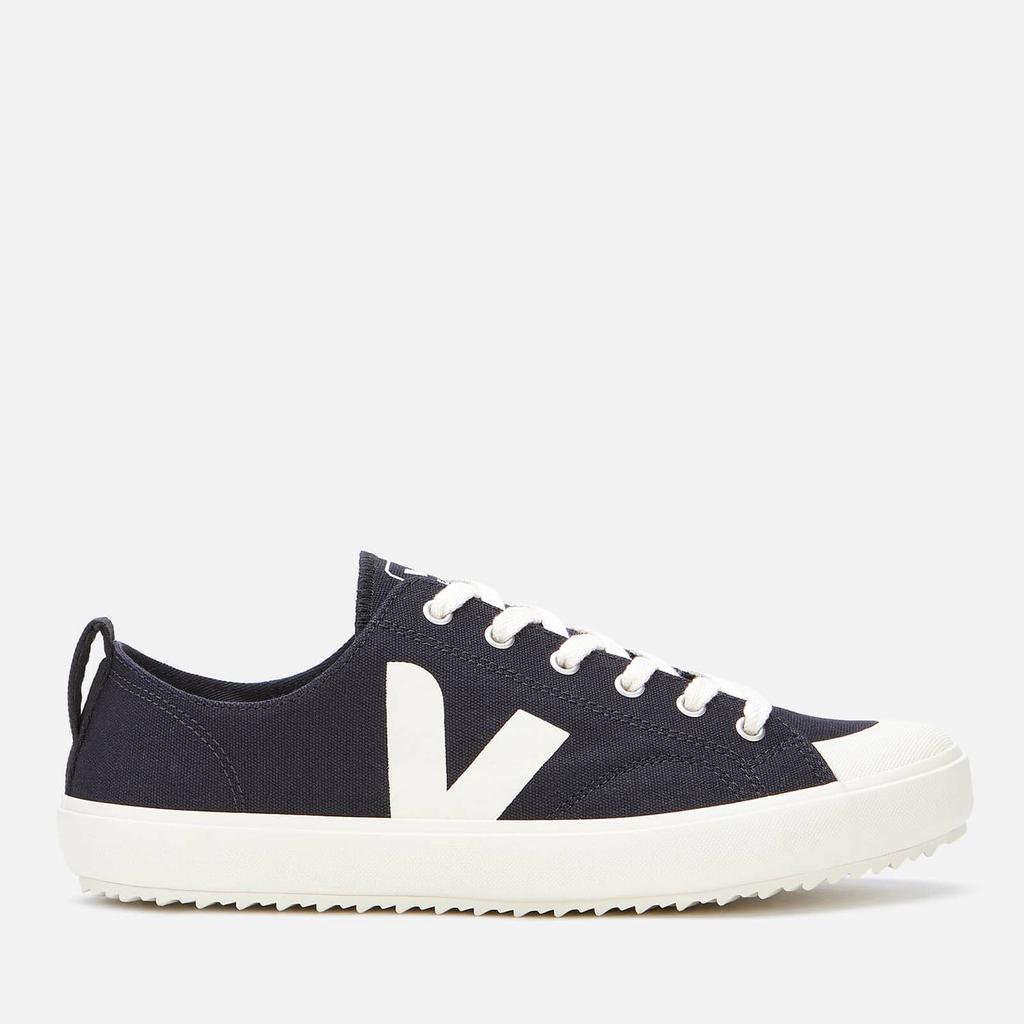 Veja Men's Nova Canvas Low Top Trainers - Black Pierre商品第1张图片规格展示