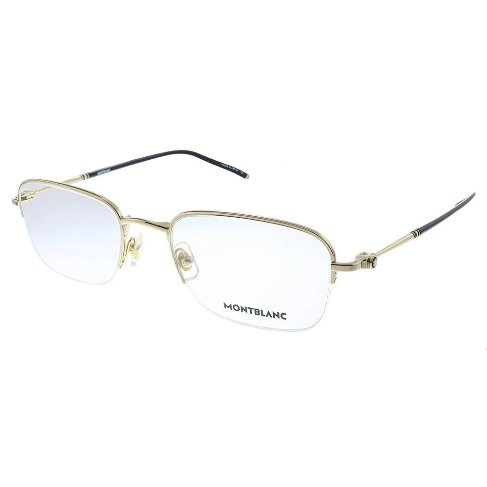 商品MontBlanc|Montblanc  MB 0131O 002 52mm Unisex Rectangle Eyeglasses 52mm,价格¥1304,第1张图片