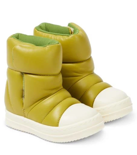 商品Rick Owens|Puffer leather boots,价格¥3476,第1张图片