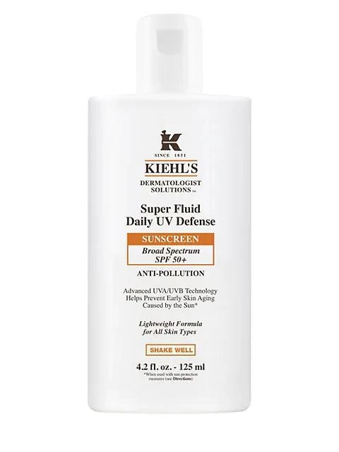 商品Kiehl's|Super Fluid Daily UV Defense SPF 50+,价格¥298,第2张图片详细描述