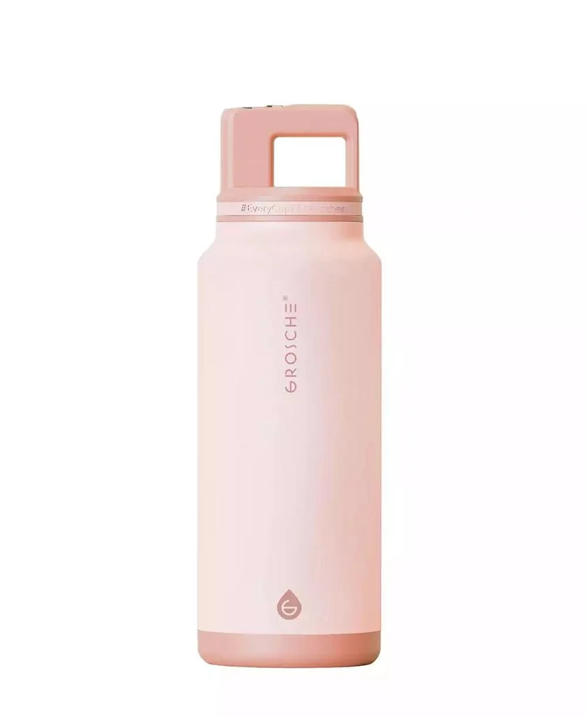 商品GROSCHE|Alpine Flip 'N Sip Insulated, Leakproof Water Bottle with Straw, 40 OZ,价格¥344,第1张图片