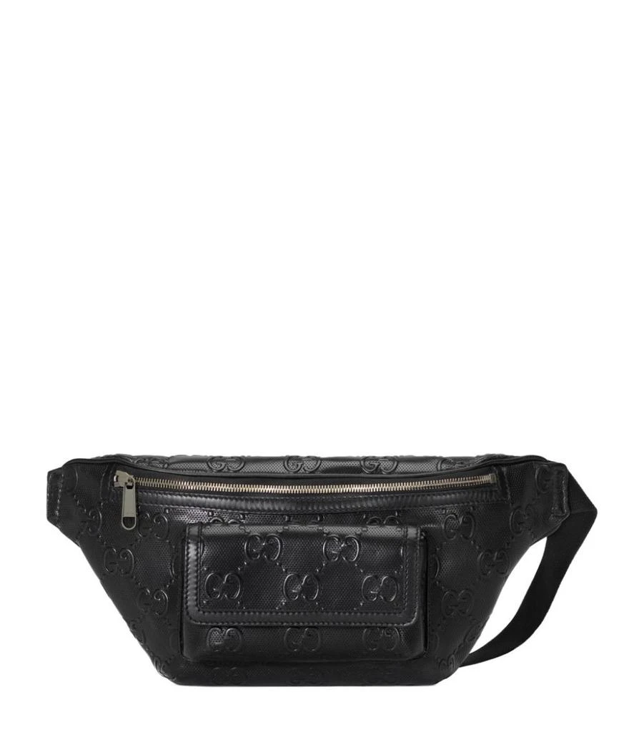 商品Gucci|Leather GG Belt Bag,价格¥8590,第1张图片