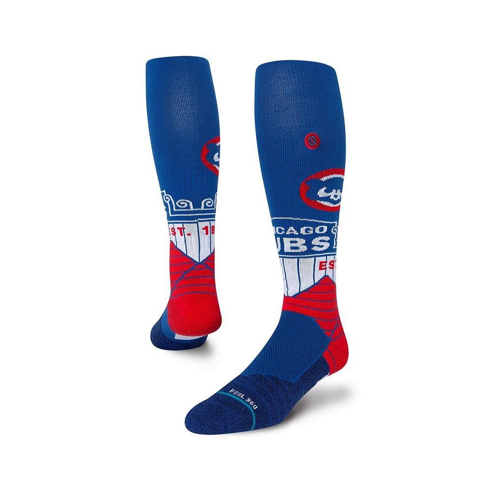 商品Stance|Men's Chicago Cubs Cubby Bear Diamond Pro Team Tube Socks,价格¥181,第1张图片