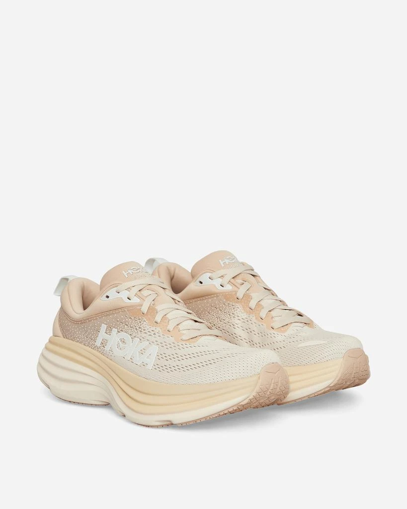 商品Hoka One One|WMNS Bondi 8 Sneakers Eggnog / Shifting Sand,价格¥1180,第3张图片详细描述