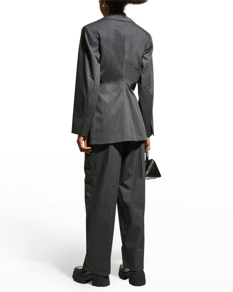 商品Ganni|Draped Suiting Blazer,价格¥3402,第6张图片详细描述